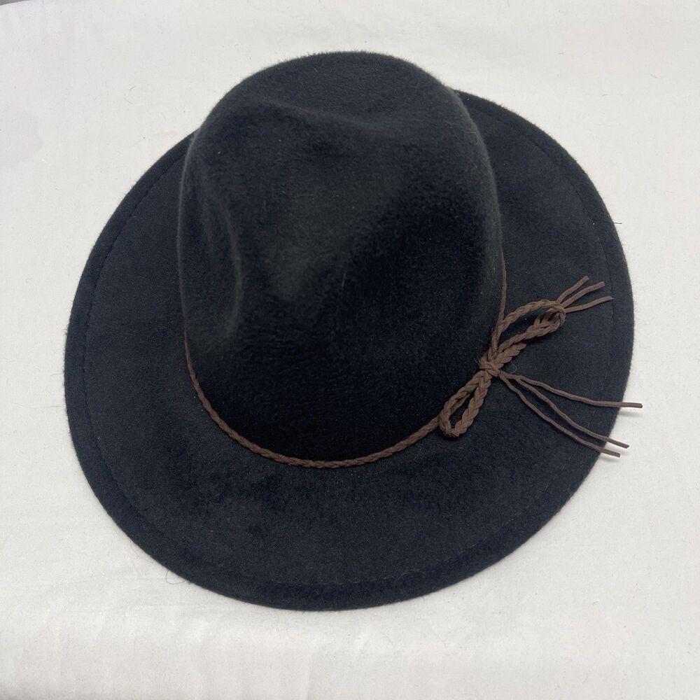 Adult Unisex Black Hat Cowboy Halloween Costume Costumes Western Accessory